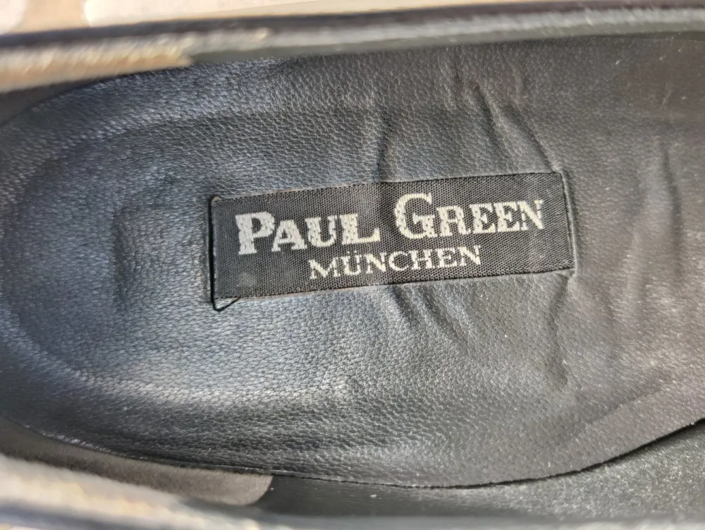 Businessschuhe>Paul Green Slipper Größe 42,5 schwarz