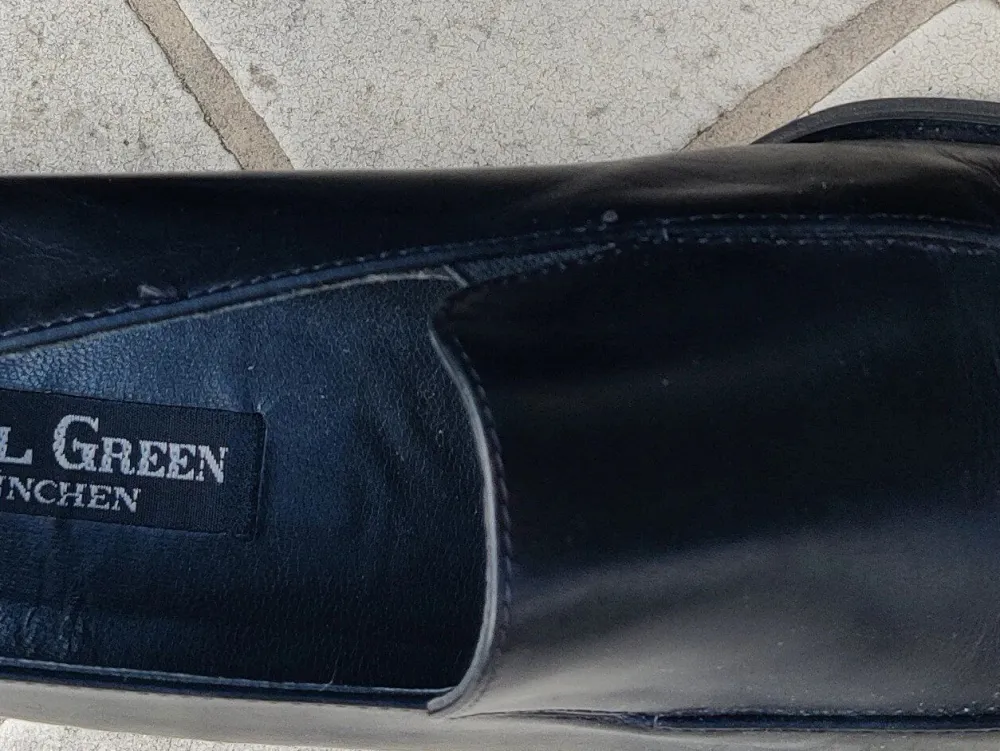 Businessschuhe>Paul Green Slipper Größe 42,5 schwarz