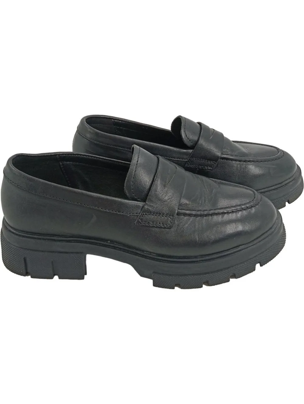 Businessschuhe> Slipper Größe 39 schwarz