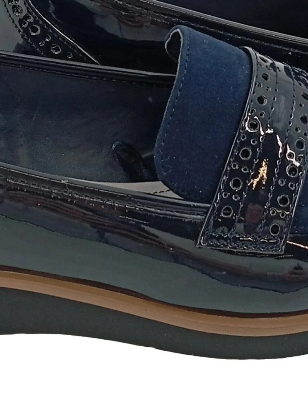 Businessschuhe> Slipper Größe 39 blau