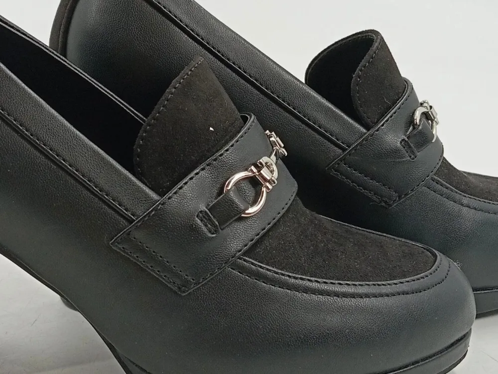 Businessschuhe>Anna field Slipper Größe 39 schwarz