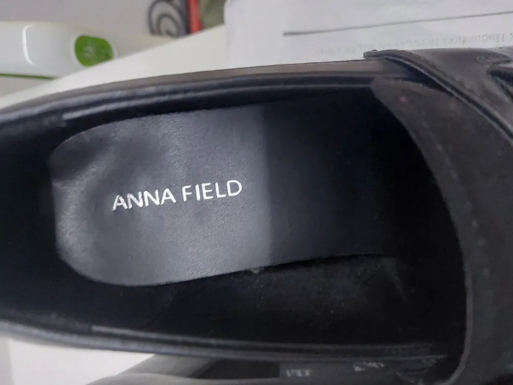 Businessschuhe>Anna field Slipper Größe 39 schwarz