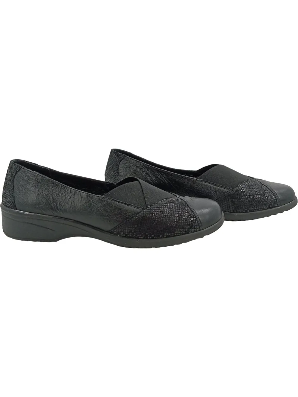 Businessschuhe> Slipper Größe 39,5 schwarz