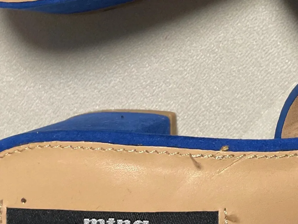 Businessschuhe> Slipper Größe 37 blau