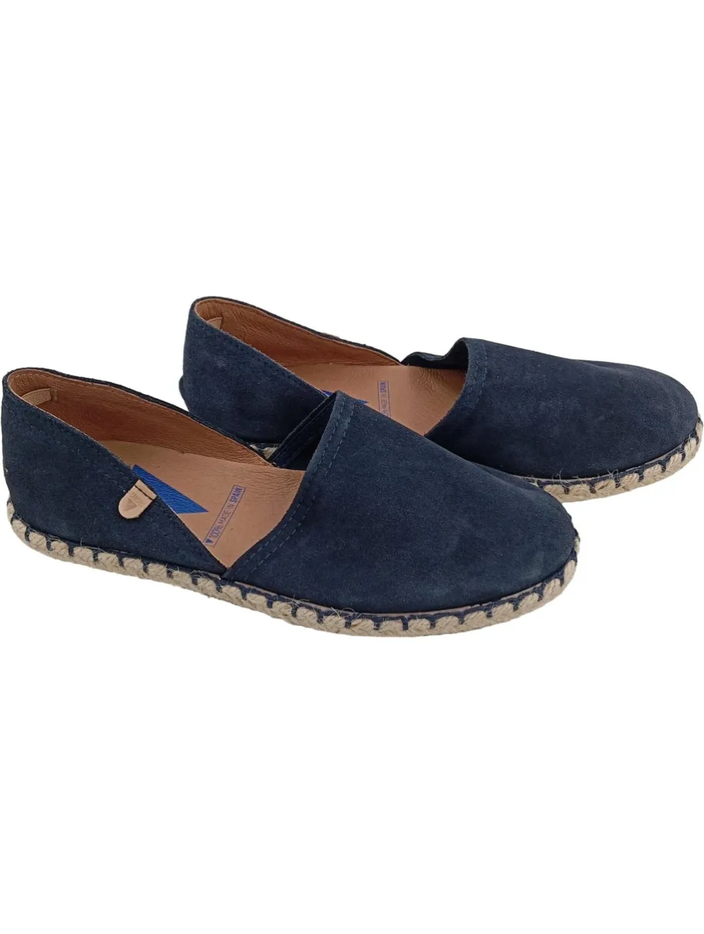 Businessschuhe> Slipper Größe 37 blau