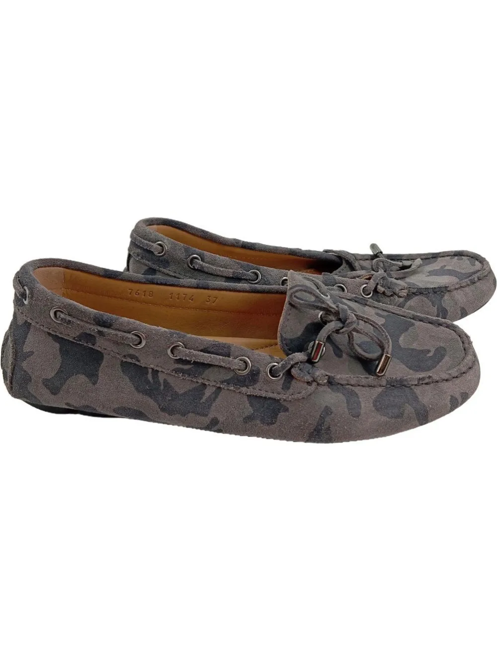 Businessschuhe> Slipper Größe 37 grau