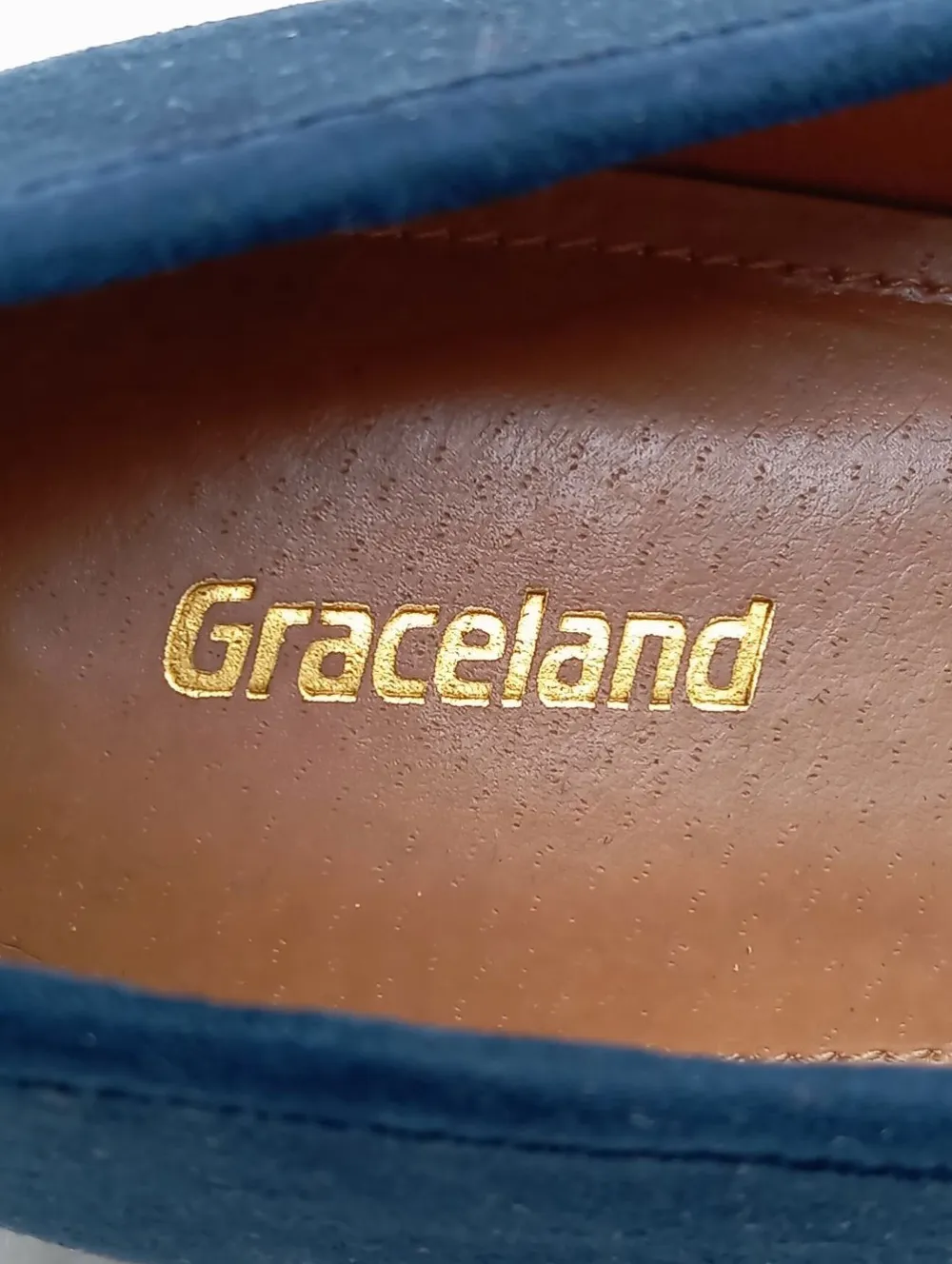 Businessschuhe>Graceland Slipper Größe 41 blau