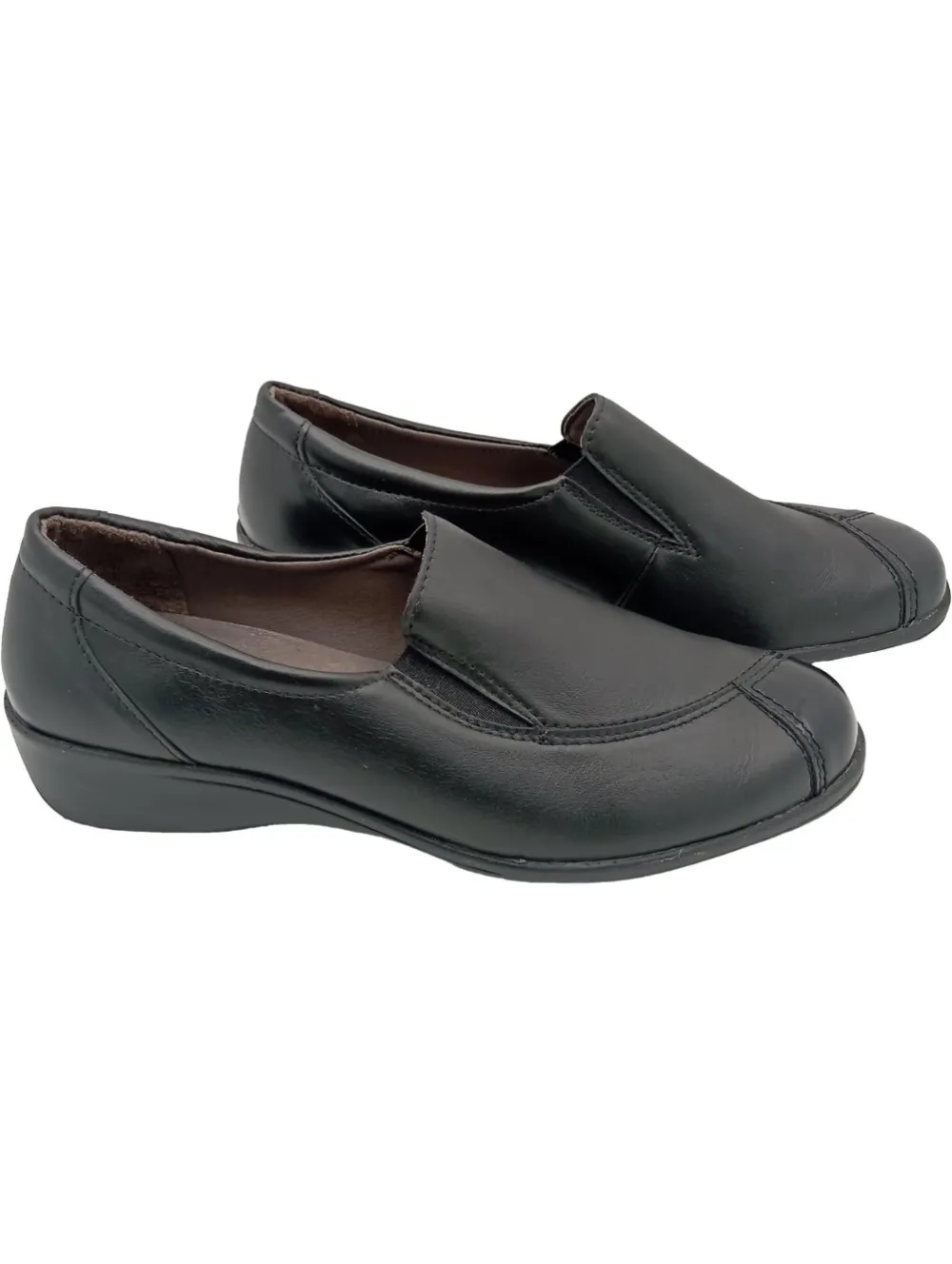 Businessschuhe> Slipper Größe 40 schwarz