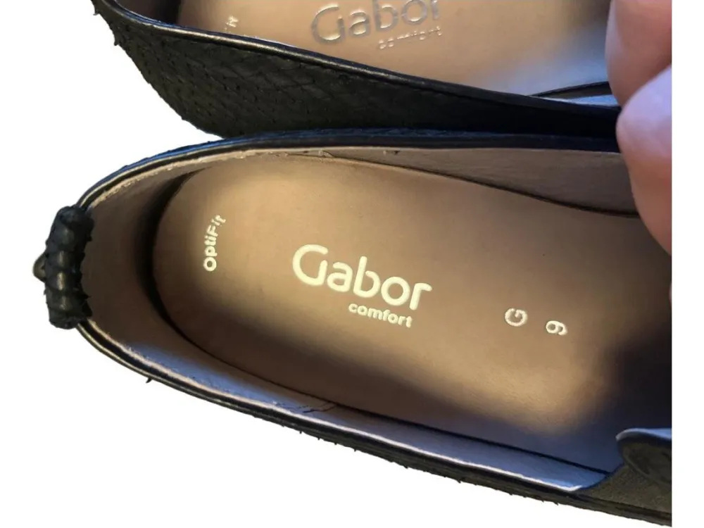 Businessschuhe>Gabor Slipper Größe 43 grün