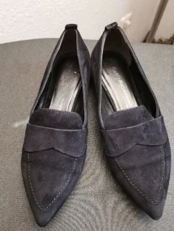 Businessschuhe> Slipper Größe 37 blau