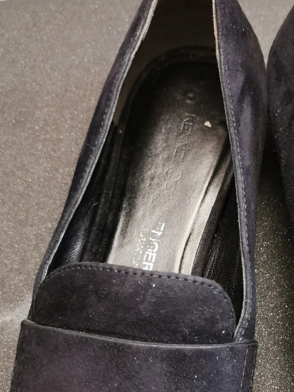 Businessschuhe> Slipper Größe 37 blau