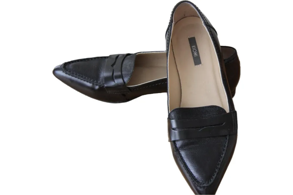 Businessschuhe> Slipper Größe 40 schwarz