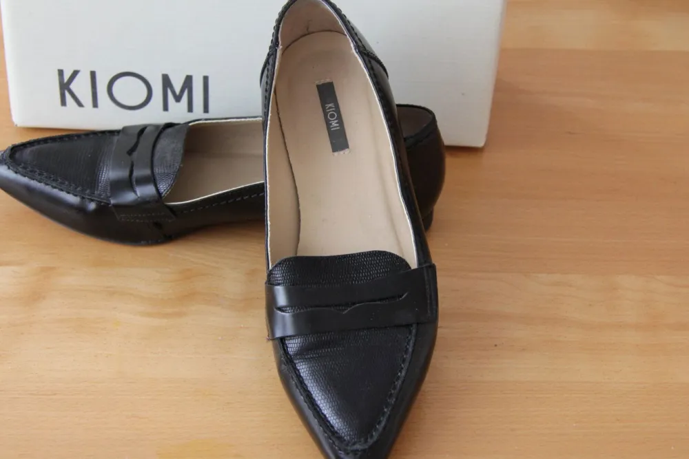 Businessschuhe> Slipper Größe 40 schwarz