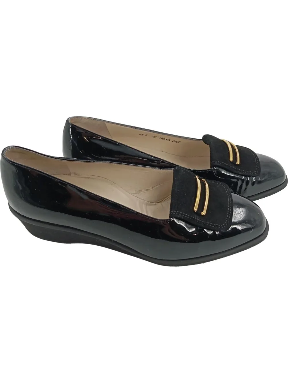 Businessschuhe> Slipper Größe 39 schwarz