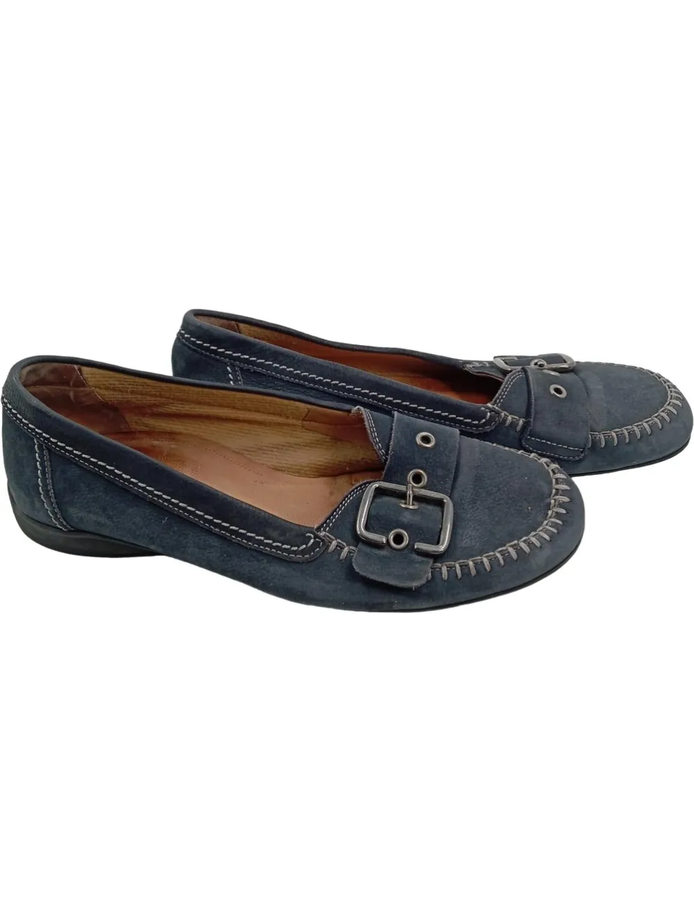 Businessschuhe>Gabor Slipper Größe 38 blau