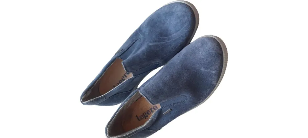 Businessschuhe> Slipper Größe 37 blau