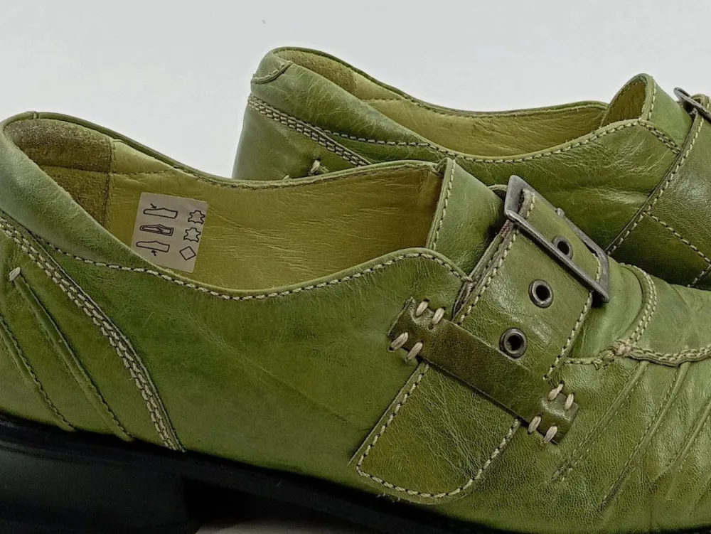 Businessschuhe> Slipper Größe 41 grün