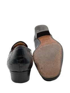 Businessschuhe>Peron Slipper Größe 41,5 schwarz