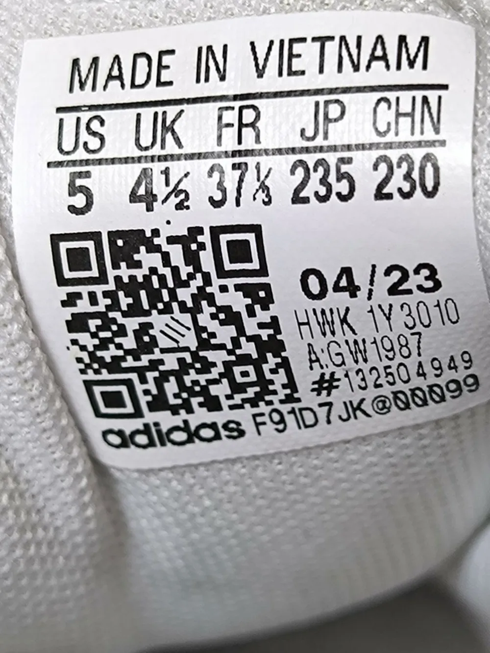 Sneaker Klettverschluss Größe 36-Adidas New