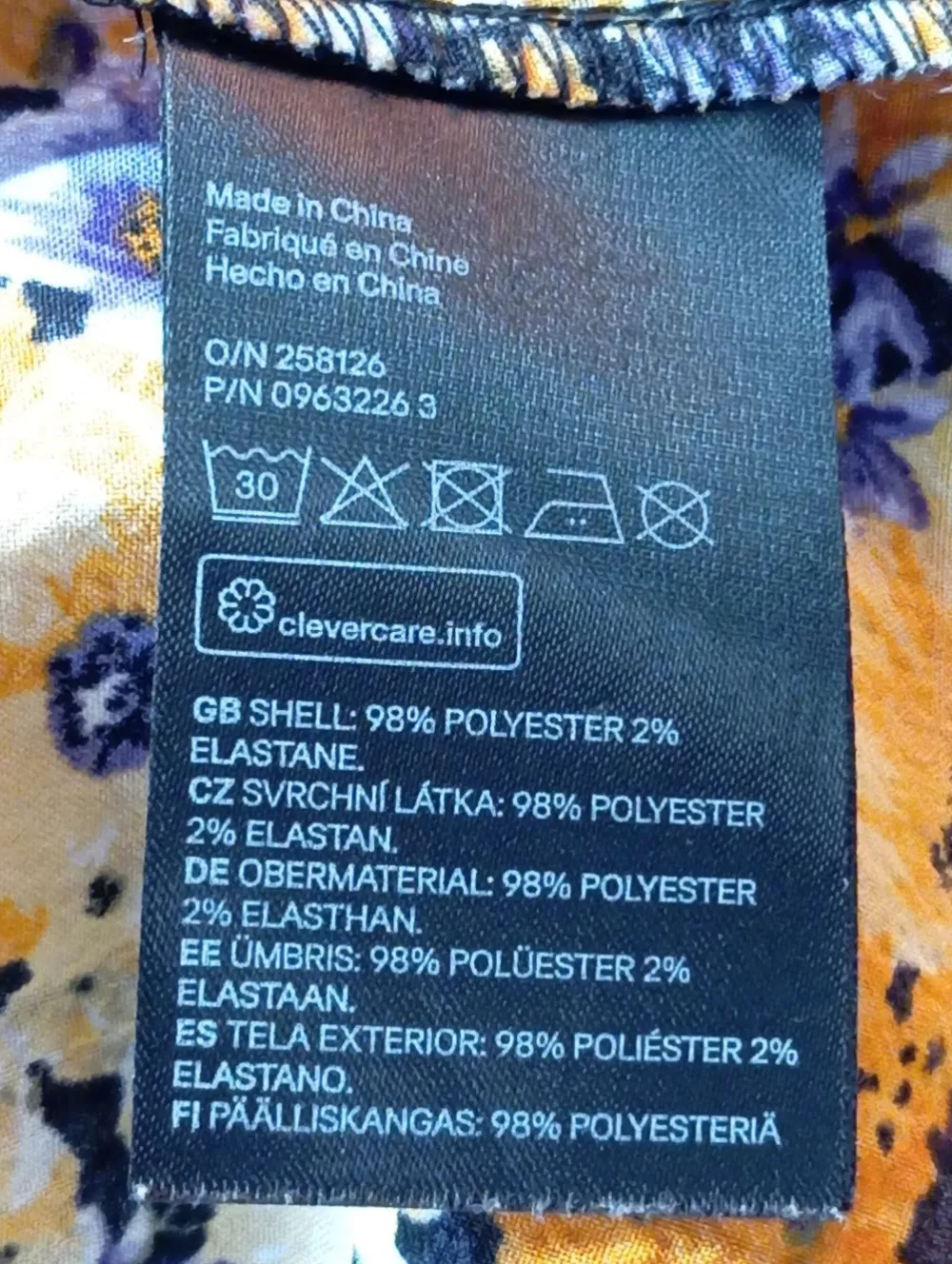 Kleider>H&M Divided Sommerkleid Größe 36 hellorange