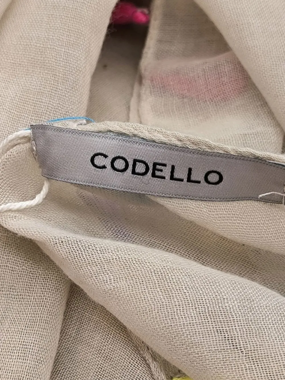 Schals>Codello Sommerschal wollweiß