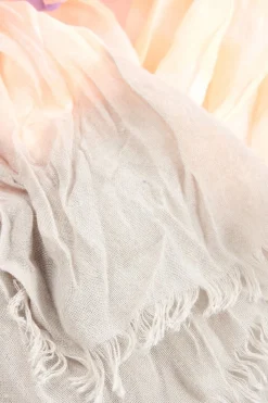 Schals>Codello Sommerschal hellorangehellgrau