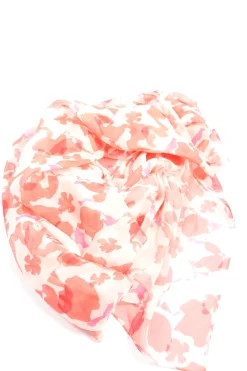 Schals>Printemps Sommerschal weißrot