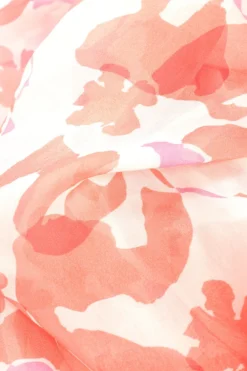 Schals>Printemps Sommerschal weißrot