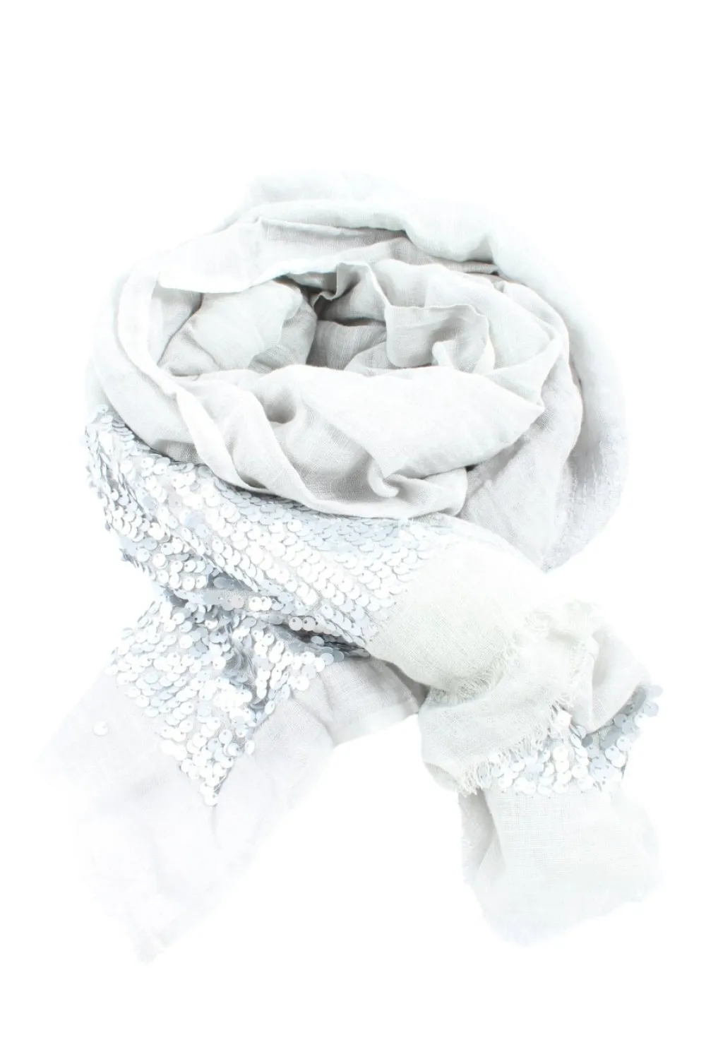 Schals>appetizer Sommerschal wollweißhellgrau