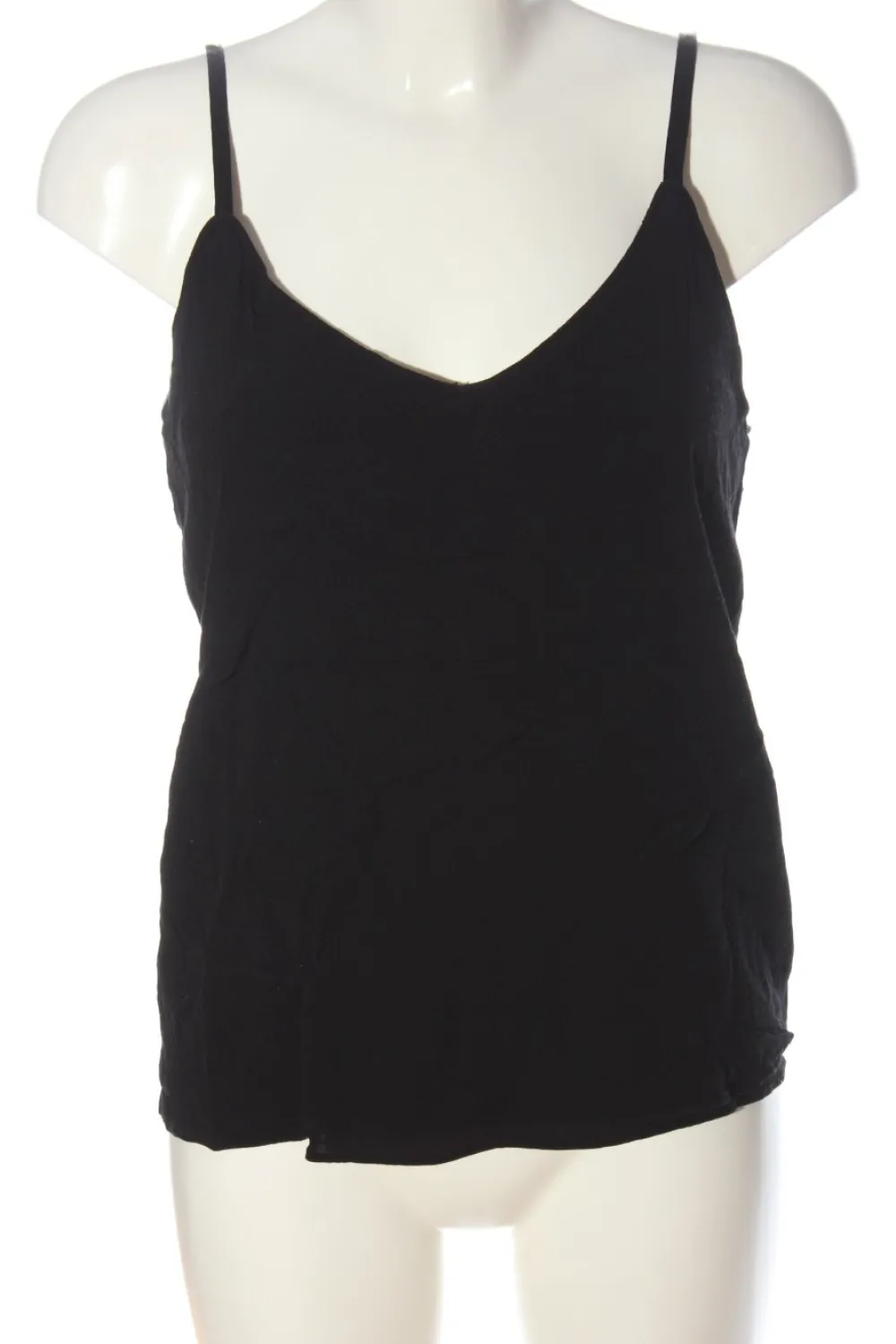 Tops>Mango Suit Spaghettiträger Top Größe 38 schwarz