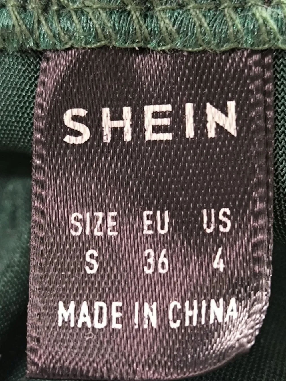 Tops>Shine Spaghettiträger Top Größe 36 grün