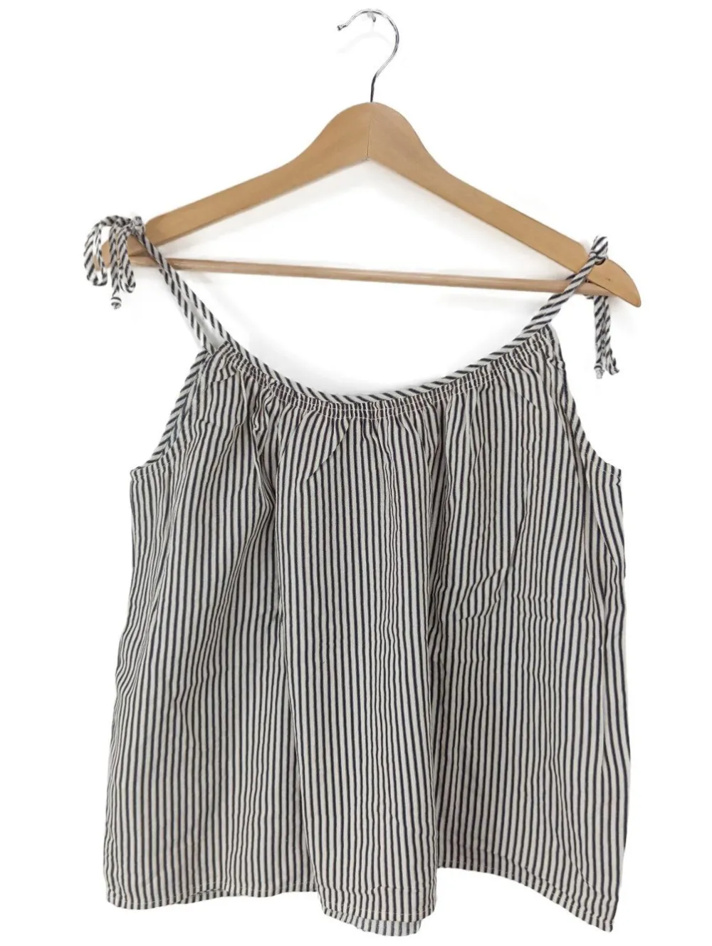 Tops>Vero Moda Spaghettiträger Top Größe 38 blauwollweiß