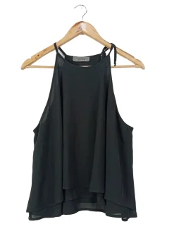 Tops>King Kong Spaghettiträger Top Größe 38 schwarz