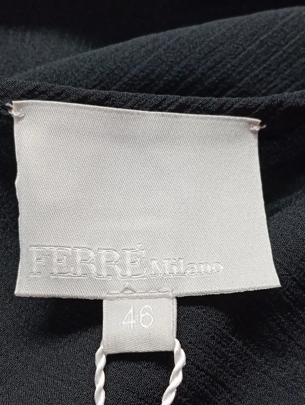 Tops>Ferru00e9 Milano Spaghettiträger Top Größe 40 schwarz