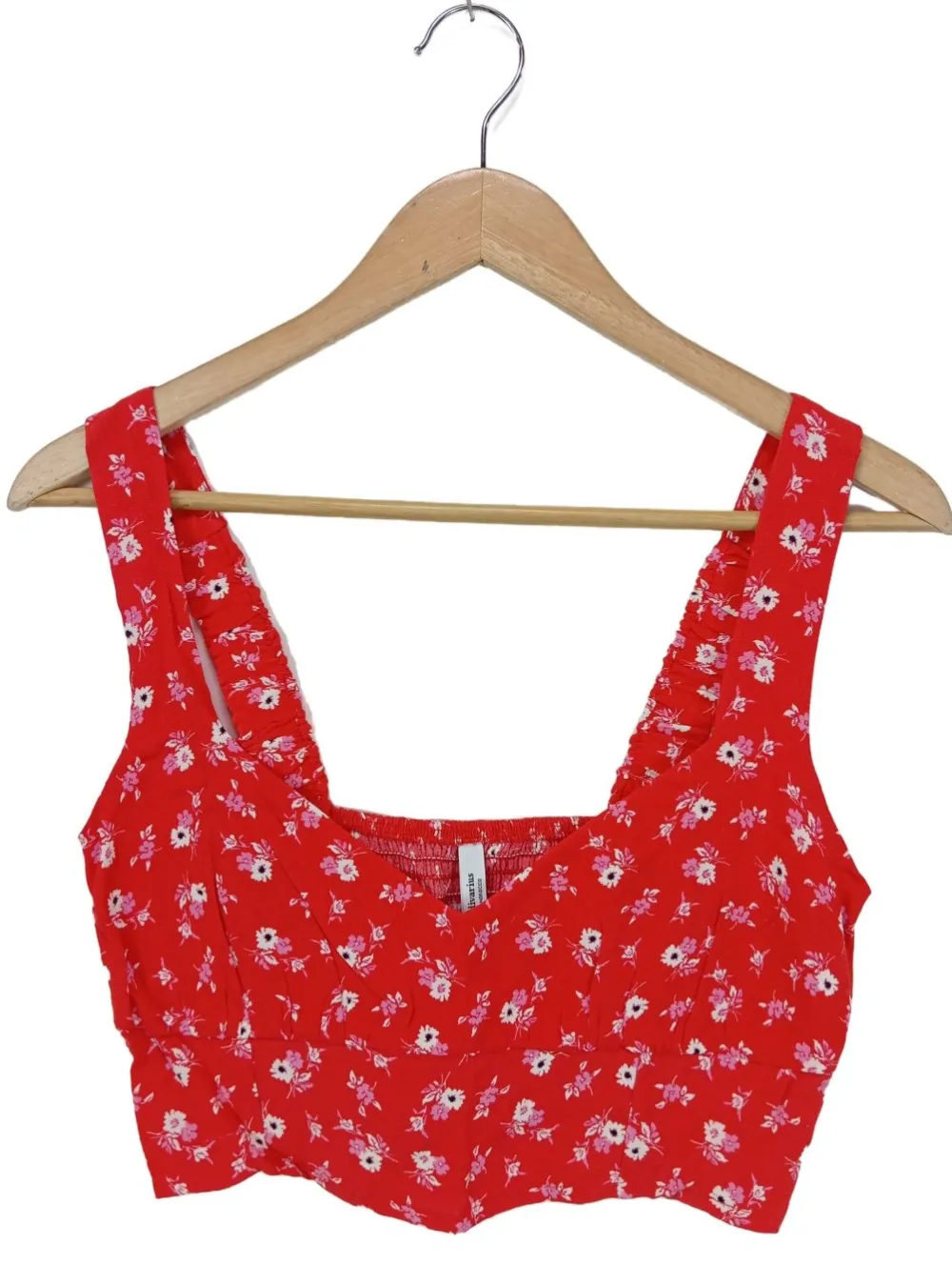 Tops>Stradivarius Spaghettiträger Top Größe 38