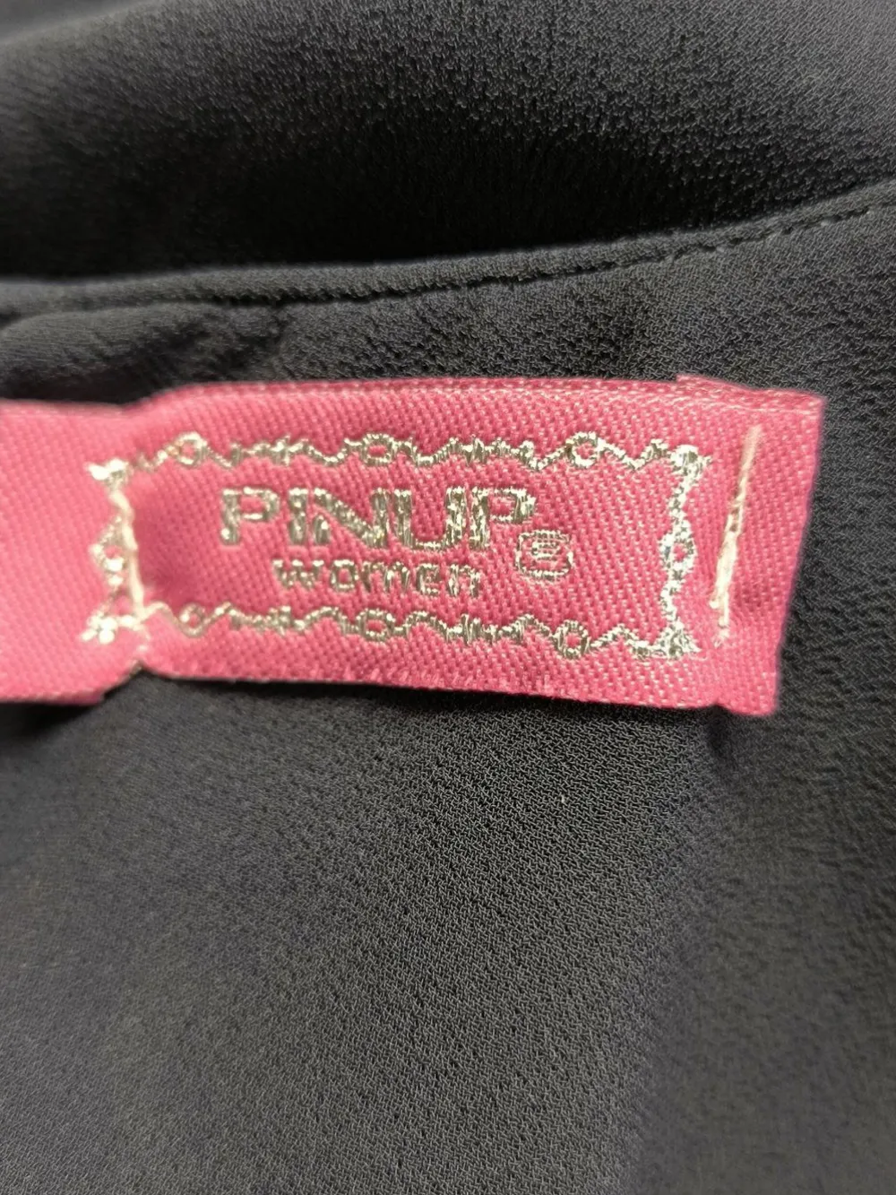 Tops>Pinup Women Spaghettiträger Top Größe 36 schwarz