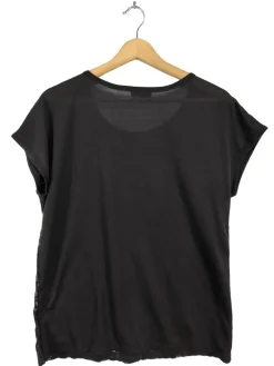 Blusen>Laura Torelli Spitzenbluse Größe 36 schwarz