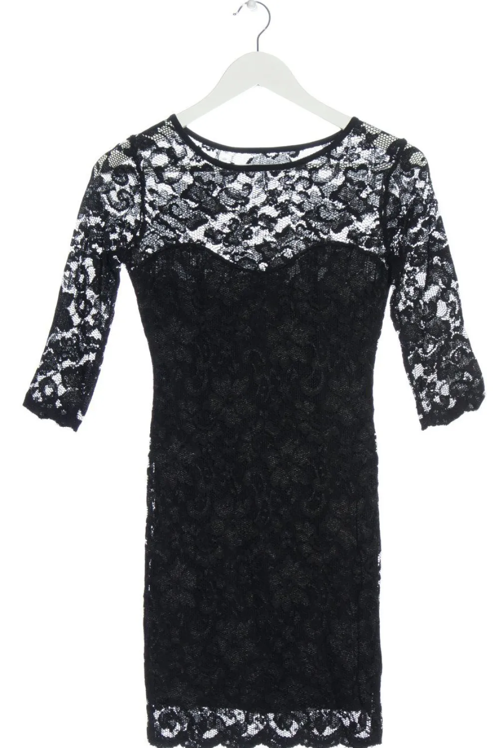 Kleider>Asos Petite Spitzenkleid Größe 36 schwarz