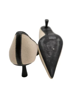 Pumps>H&M Spitz-Pumps Größe 42 wollweiß