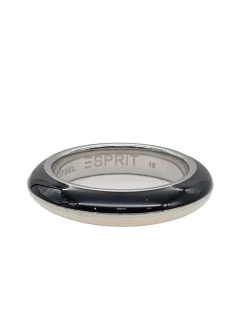 Ringe>Esprit Statementring Größe 50 schwarzweiß