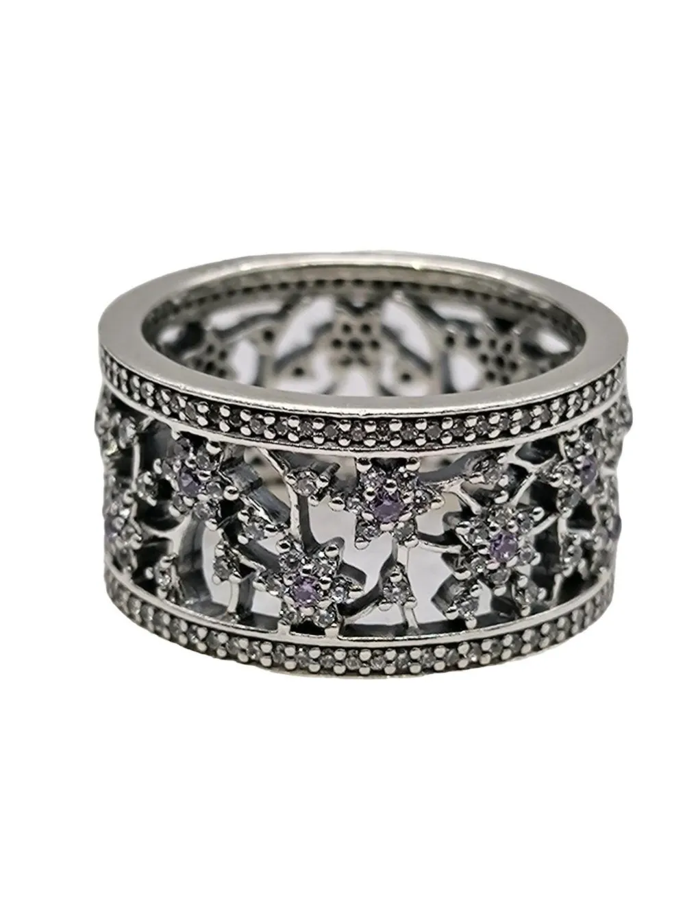 Ringe>Pandora Statementring Größe 56 silberfarben