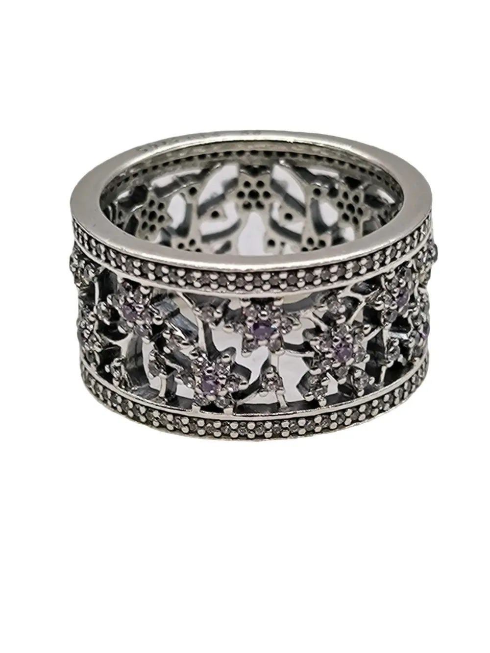 Ringe>Pandora Statementring Größe 56 silberfarben