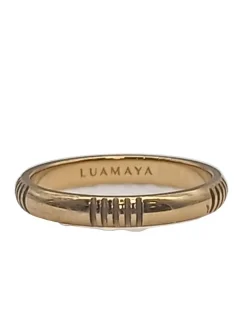 Ringe>Luamaya Statementring Größe 55 goldfarben