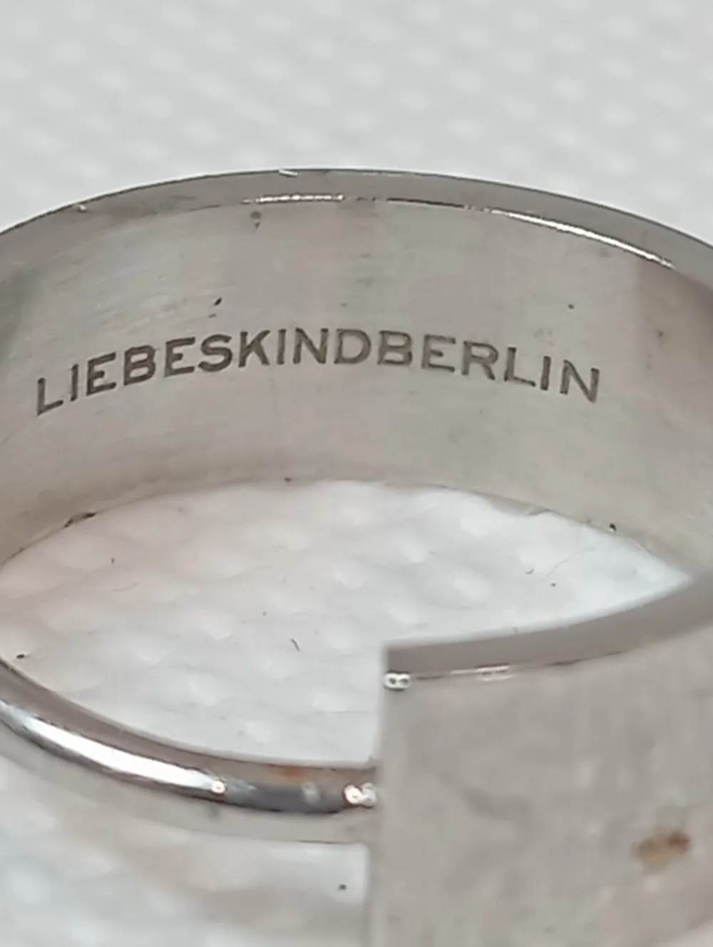 Ringe>Liebeskind Berlin Statementring Größe 52 silberfarben
