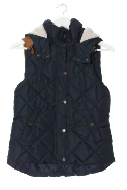 Westen>H&M L.O.G.G. Steppweste Größe 36 dunkelblau