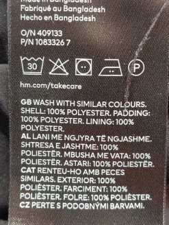 Steppweste Größe 34-H&M Divided Clearance