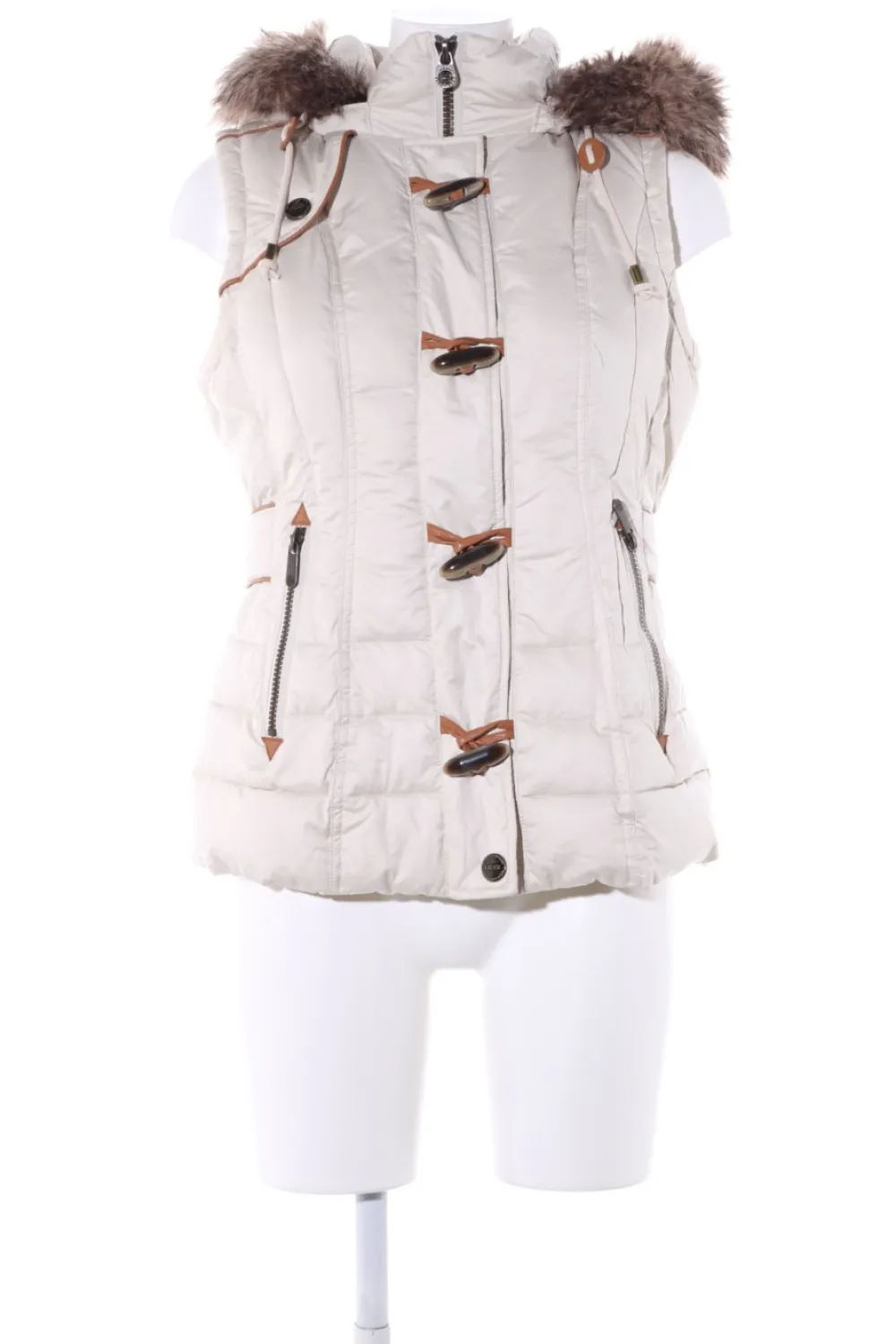 Westen>Mexx Steppweste Größe 36 wollweißbraun