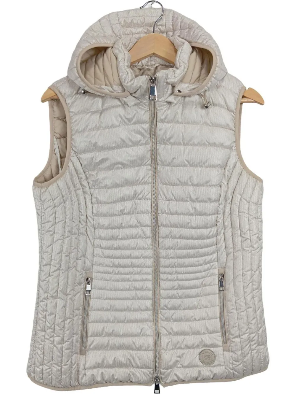 Westen> Steppweste Größe 40 beige