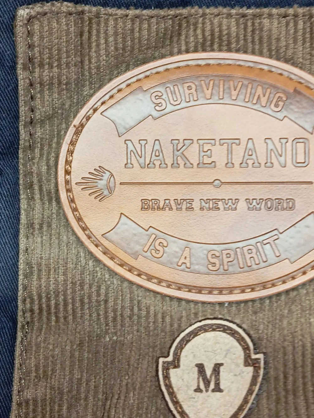 Westen>Naketano Steppweste Größe 38 grün