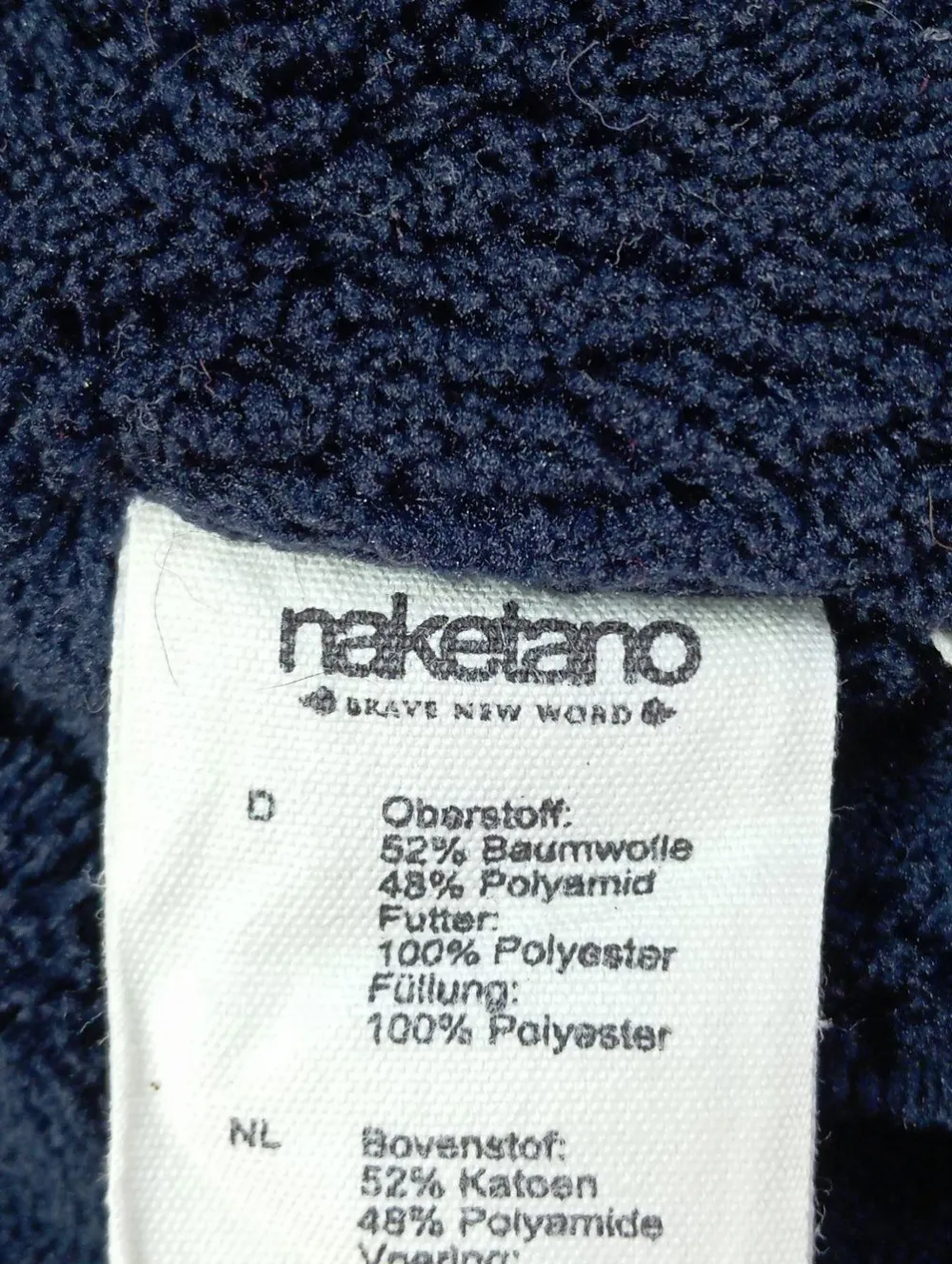 Westen>Naketano Steppweste Größe 38 grün